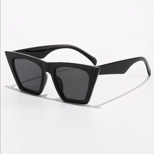Acrylic frame tinted sunglasses